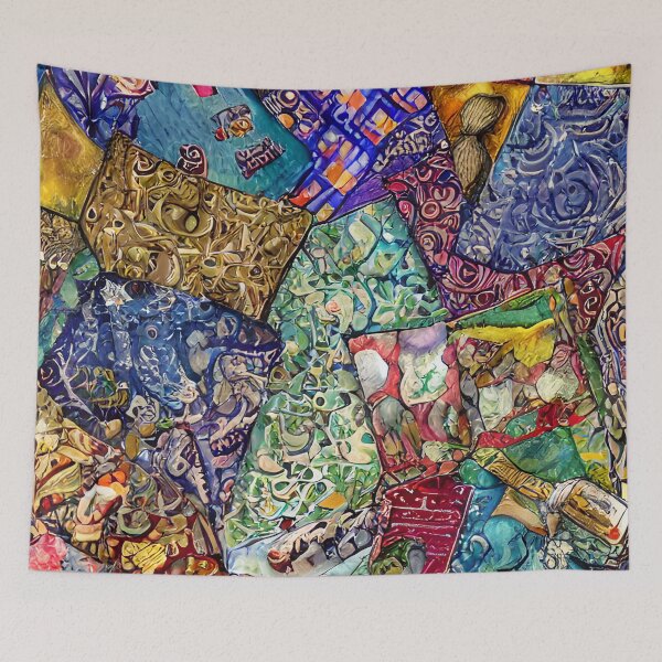 Item preview, Abstract Quilt Inspired Pattern designed and sold by Sweet  Zoe Shop.