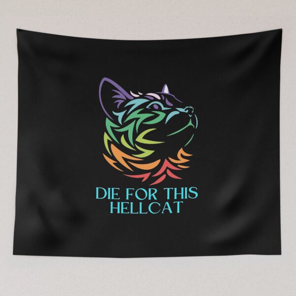 Item preview, Die For This Hellcat designed and sold by farhan20.