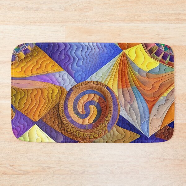Item preview, Colorful Quilt Inspired Pattern designed and sold by Sweet  Zoe Shop.