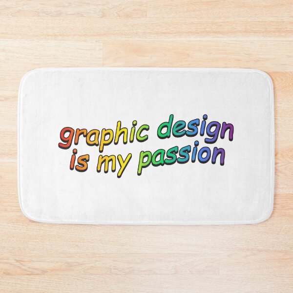 Item preview, Graphic Design is my passion designed and sold by chrismanubag.