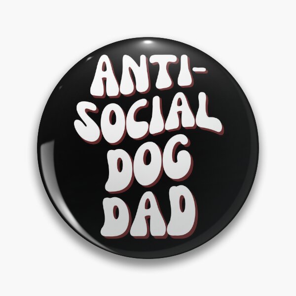 Item preview, Anti Social Dog Dad  designed and sold by Matjermoon.