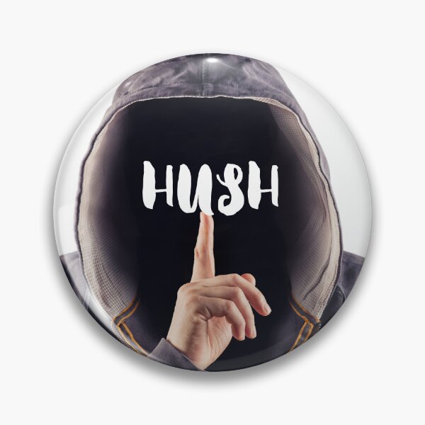 Item preview, Hush down hooded man designed and sold by Artfuls.