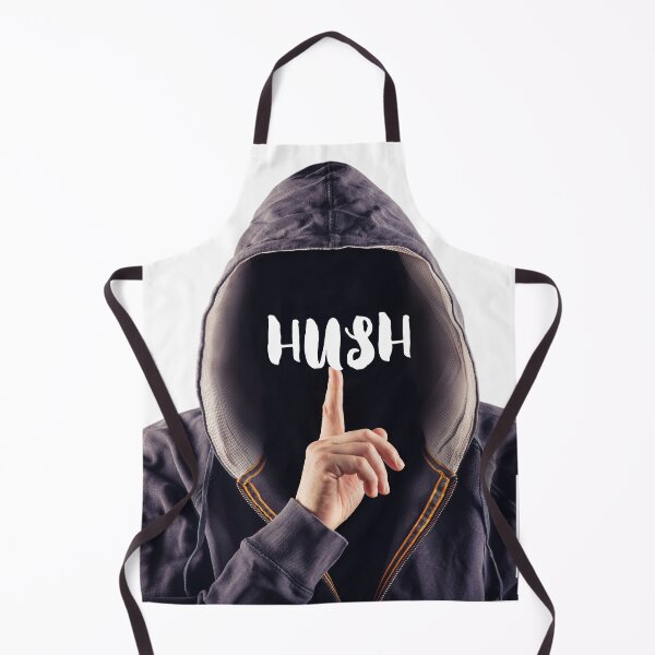 Item preview, Hush down hooded man designed and sold by Artfuls.