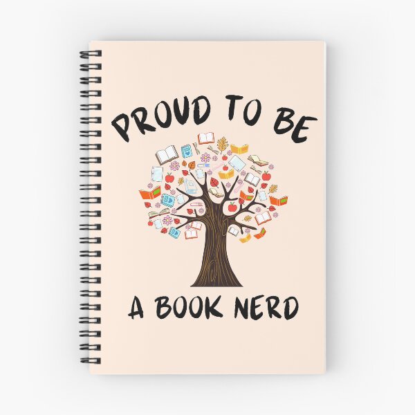 Item preview, Proud to be a book nerd - Tree designed and sold by IviBlack.