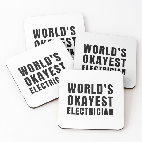 Item preview, World's Okayest Electrician designed and sold by texteestore.