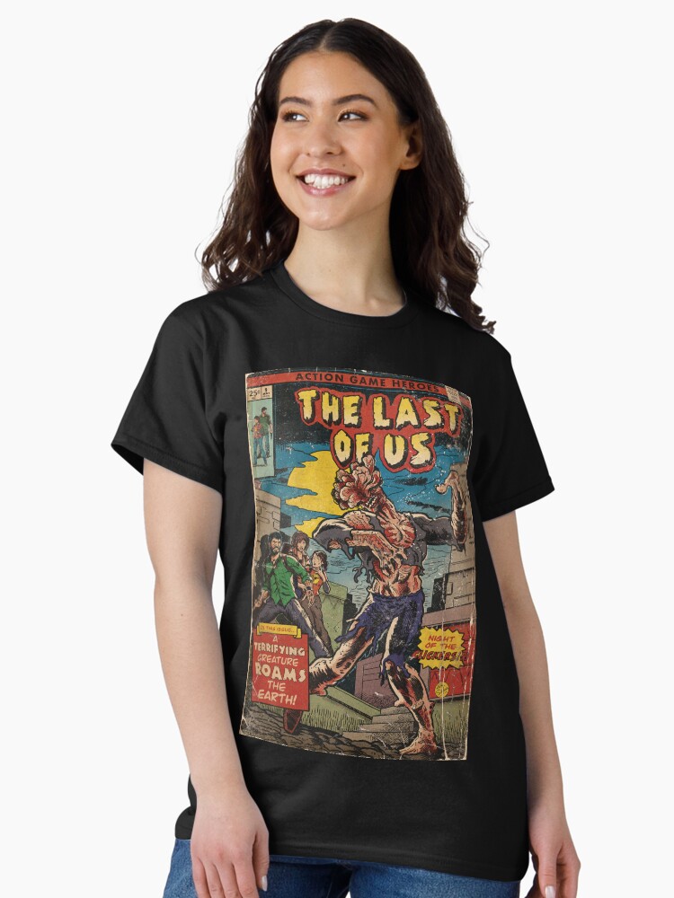Thumbnail 2 von 7, Classic T-Shirt, Nacht der Clicker - Comic-Cover Fan Art designt und verkauft von MarkScicluna.