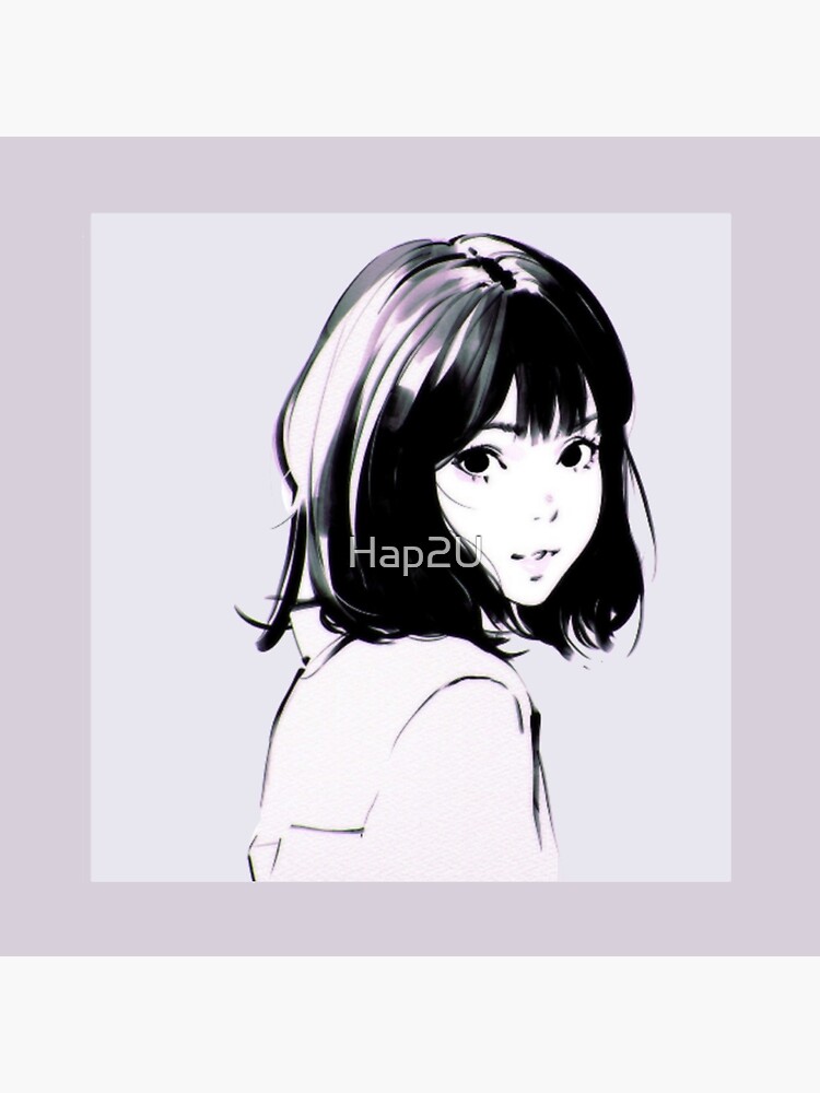 iPhone6papers.com | iPhone 6 wallpaper | bd00-girl-anime -drawing-art-illustration