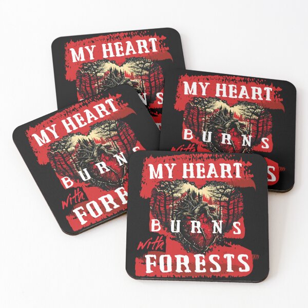 Item preview, my heart burns with forests, deforestation, earth day designed and sold by themoniae.