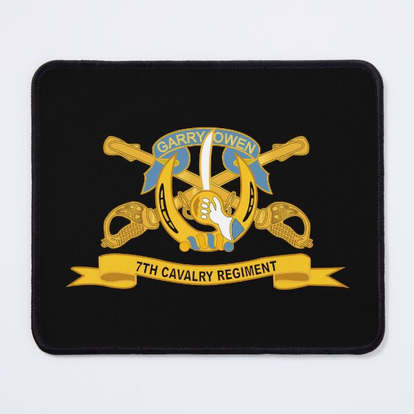 Item preview, Army  - 7th Cavalry Regiment w Br - Ribbon designed and sold by Military Insignia Products.