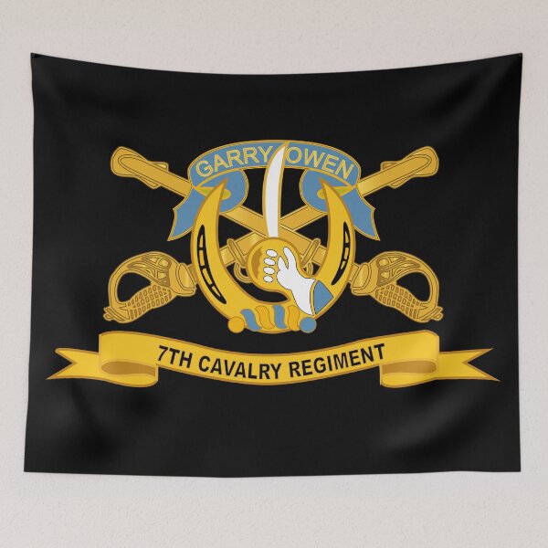 Item preview, Army  - 7th Cavalry Regiment w Br - Ribbon designed and sold by Military Insignia Products.