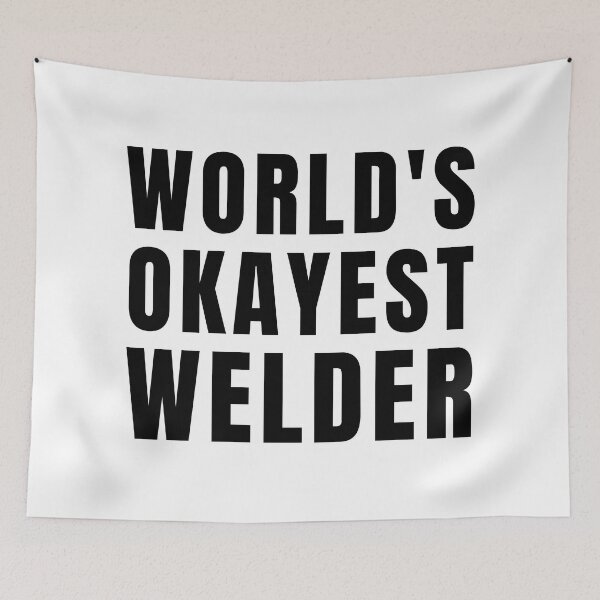Item preview, World's Okayest Welder designed and sold by texteestore.