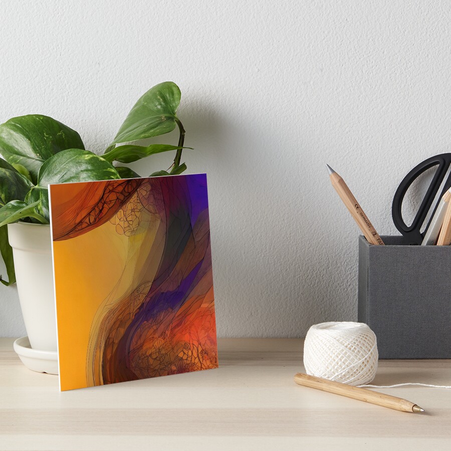 Item preview, Art Board Print designed and sold by futureimaging.