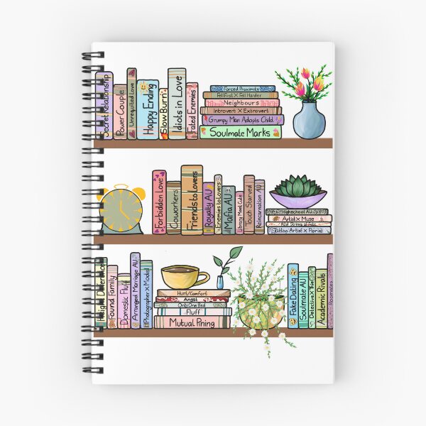 Item preview, Fanfic Bookshelf ♡ designed and sold by TheHermitCrab.