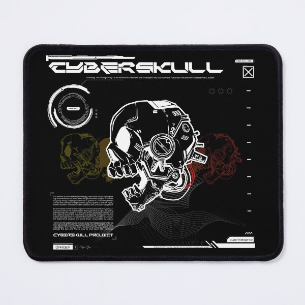 Item preview, Cyber Skull Apparel: Futuristic and Edgy Clothing for Cyberpunk Enthusiasts designed and sold by Dans Anugrah.
