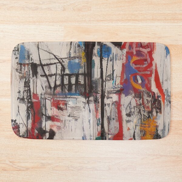 Item preview, Vibrant Dreams: An Expressionistic Abstract Painting designed and sold by ArtazaBazaar.