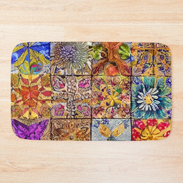 Item preview, Tiled Simulated Quilt Pattern designed and sold by Sweet  Zoe Shop.