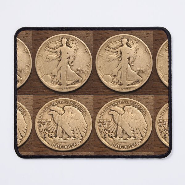 Item preview, 1918 D Walking Liberty Half Dollar  designed and sold by coinsxcrochet.