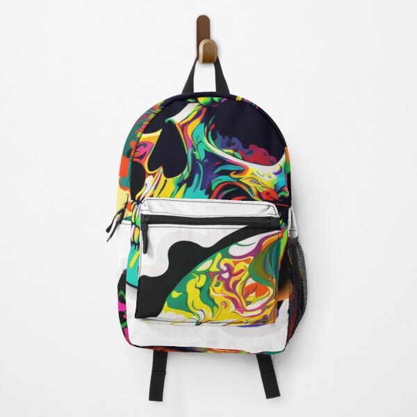 Item preview, psychedelic skull designed and sold by LoveyDesign.