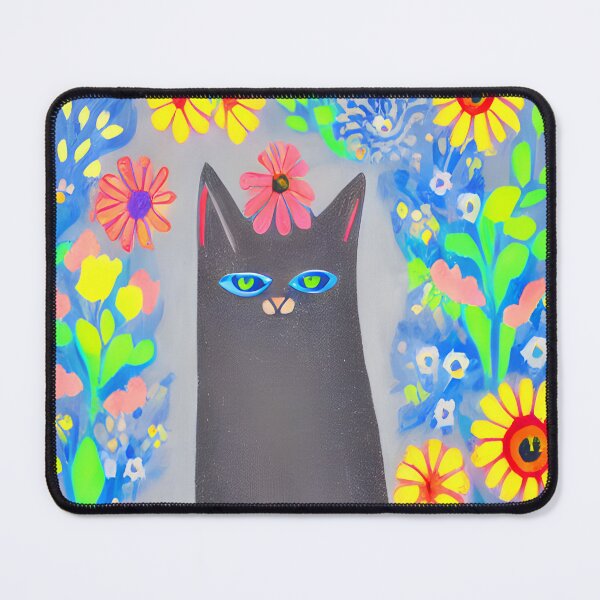 Item preview, Folk Art Cat designed and sold by Jinx Davis.