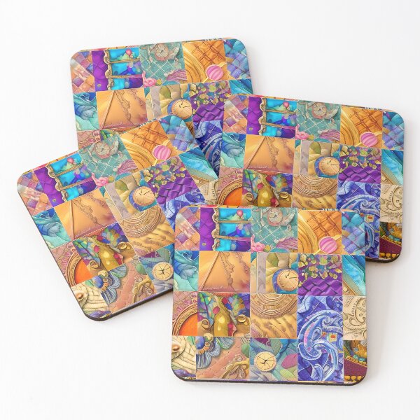Item preview, Patchwork Simulated Quilt Pattern designed and sold by Sweet  Zoe Shop.