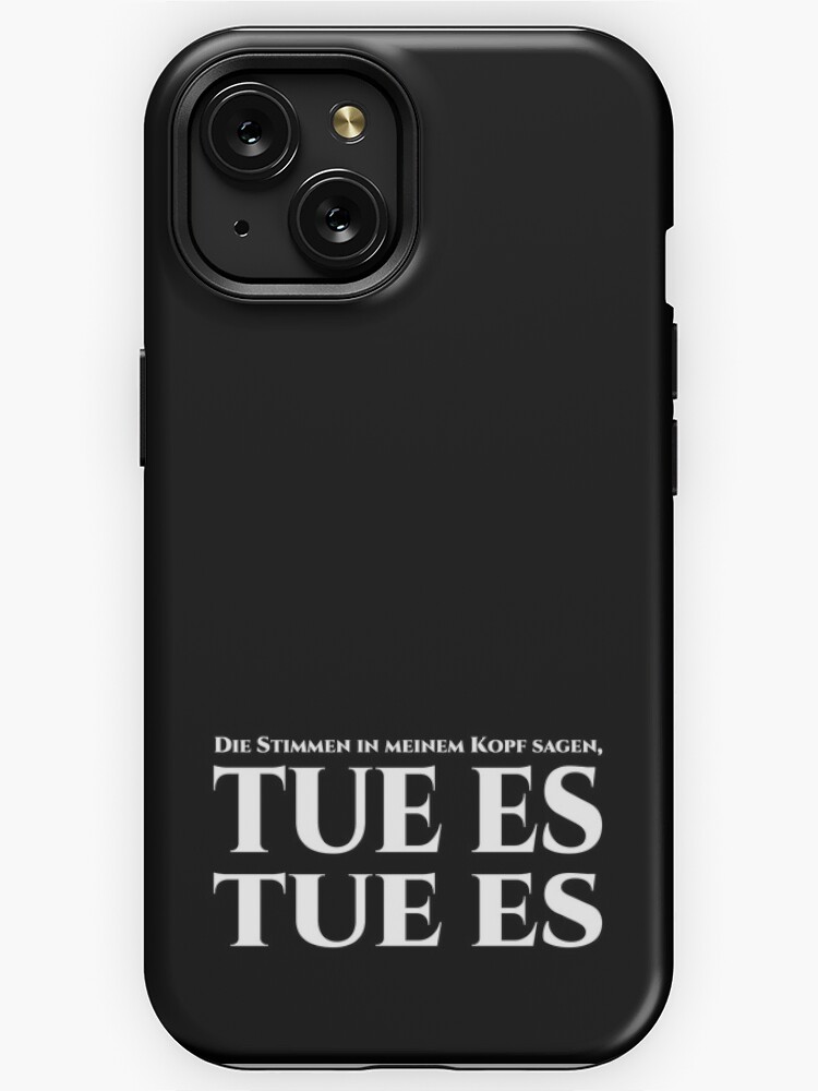 Thumbnail 1 von 4, iPhone-Hülle, Die Stimmen in meinem Kopf sagen, tue es, tue es - weiß designt und verkauft von pASob-dESIGN.