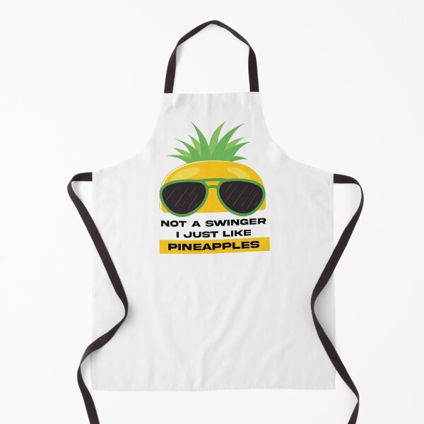 Item preview, Not a swinger I just like pineapples designed and sold by stripedcarpet.