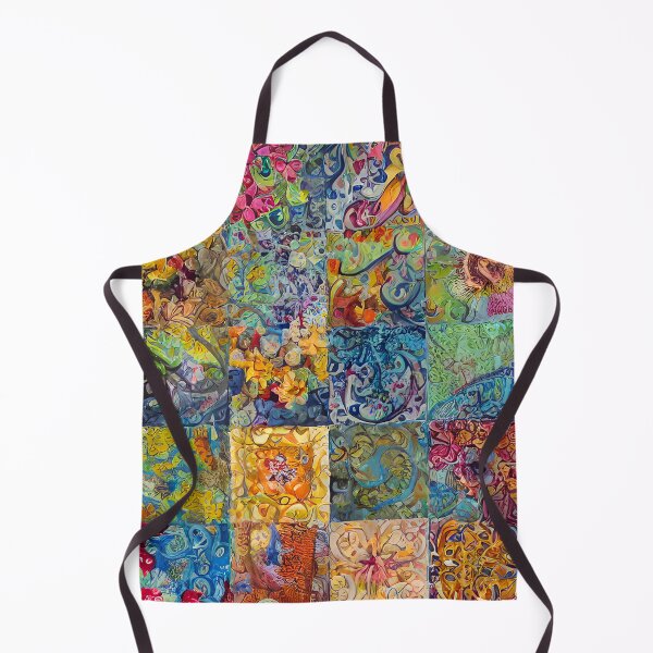 Item preview, Abstract Quilt Decoupage Tile Pattern designed and sold by Sweet  Zoe Shop.