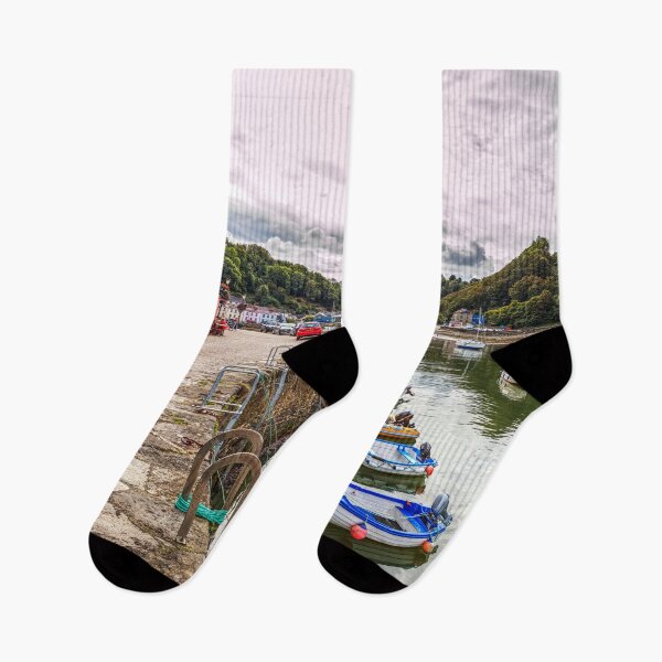 Item preview, Fishguard Harbour Fishing Boats, Pembrokeshire designed and sold by Paul Thompson Photography.