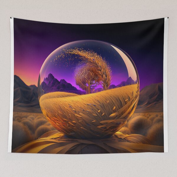 Item preview, Fantasy Landscape Art, The Wind designed and sold by Fantasy Masterpiece.