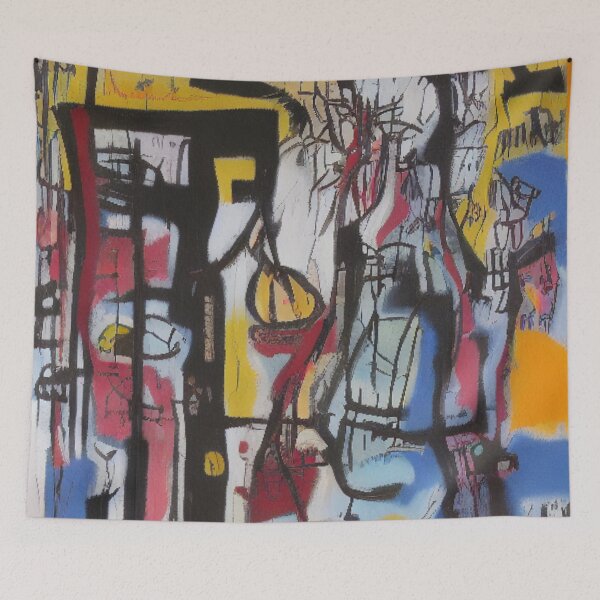 Item preview, Enchanted Oasis: Fairyland Expressions in Graffiti and Abstract Art designed and sold by ArtazaBazaar.