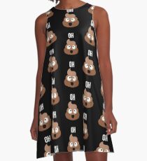 Oh Pile of Funny Poop A-Line Dress