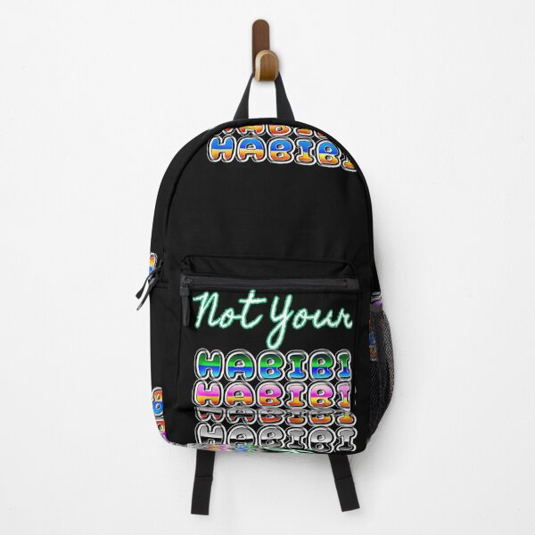 Item preview, Not Your Habibi Lovely Funny Quote Arabic Text designed and sold by Dodern.