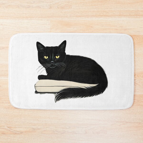 Item preview, funny black cat hanging outthat designed and sold by Digitalartsimo.