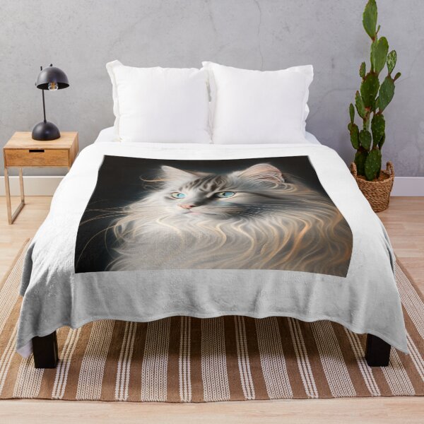 Item preview, Blue Eyed White Cat designed and sold by XCentric00.