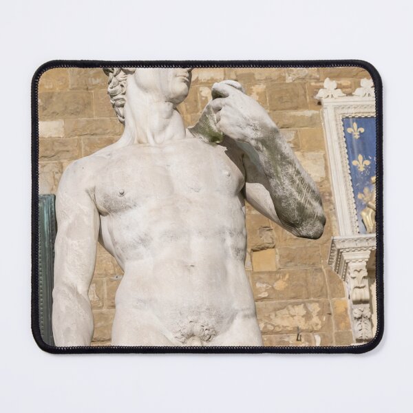 Item preview, David by Michelangelo Buonarroti in Florence, Italy. Famous masterpiece male perfection. designed and sold by Paolo Modena Photography    -   Fine Italian Art.