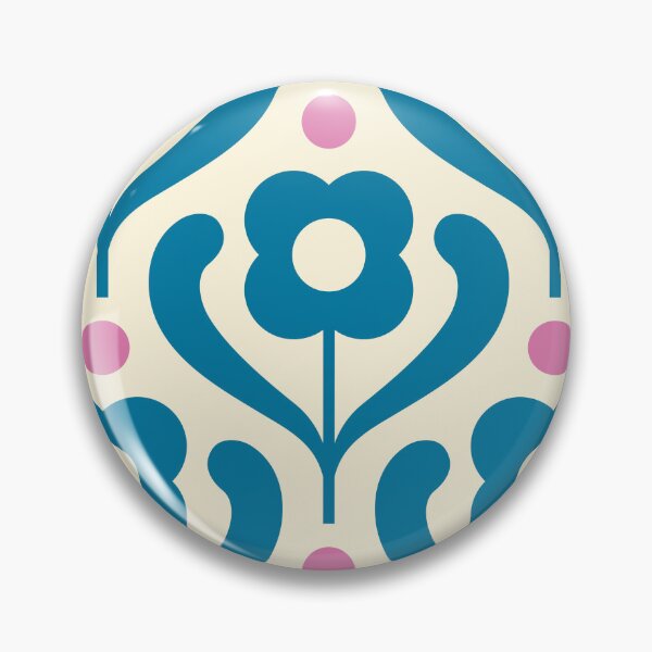 Item preview, 2724 D - modern retro flowers pattern designed and sold by RouCouCou.