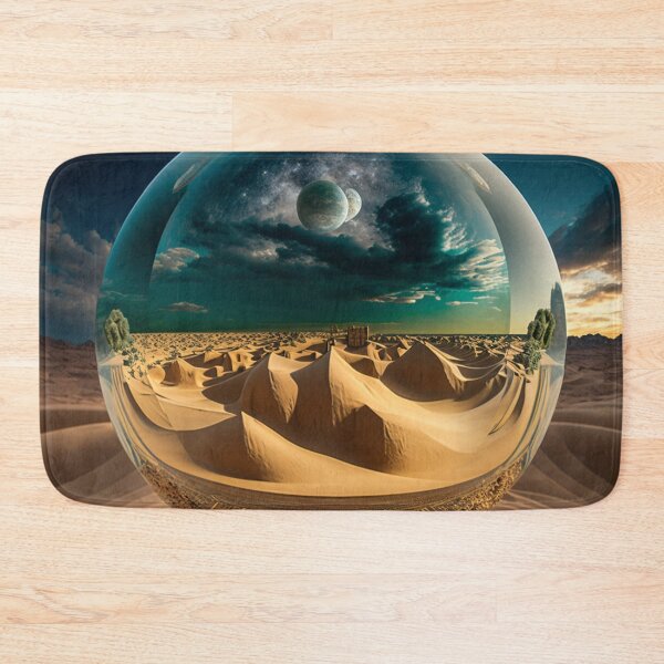 Item preview, Fantasy Landscape Art, Planet and Moon designed and sold by Fantasy Masterpiece.