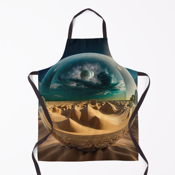 Item preview, Fantasy Landscape Art, Planet and Moon designed and sold by Fantasy Masterpiece.