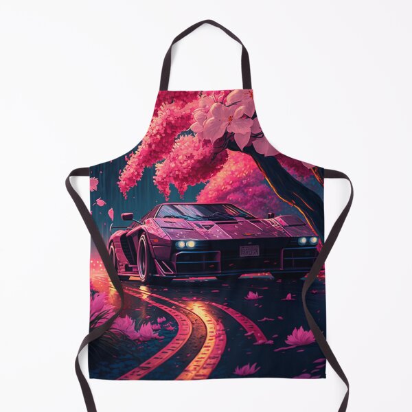 Artikelvorschau, Ferrari Testarossa in Kirschblütenblüte entworfen und verkauft von AIartCANVAS.