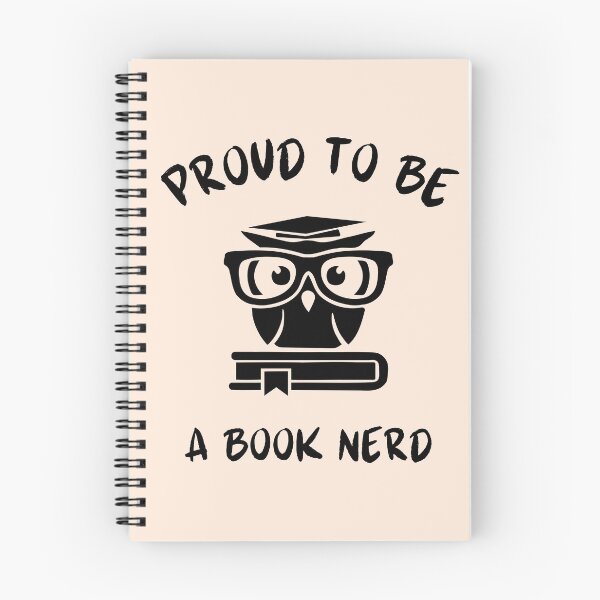 Item preview, Proud to be a book nerd - owl designed and sold by IviBlack.
