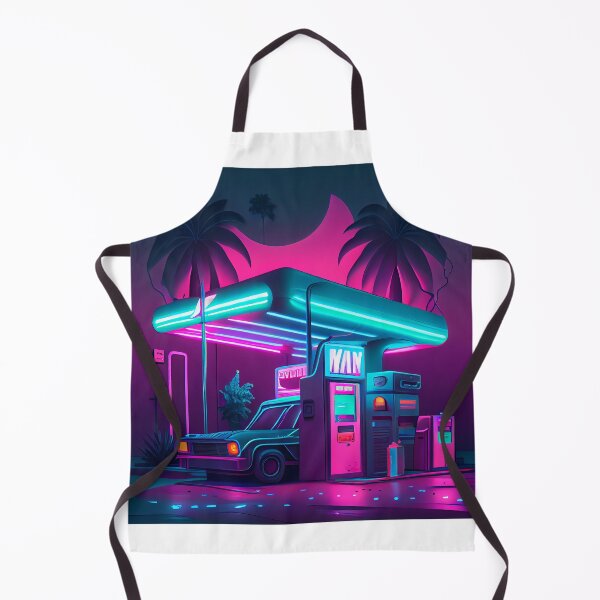 Item preview, Gas Station Vaporwave designed and sold by GriffinStd.
