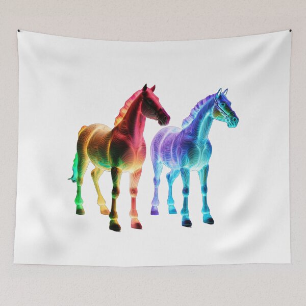 Item preview, Wonderful And Glowing Horse designed and sold by GloriousArtSKD.