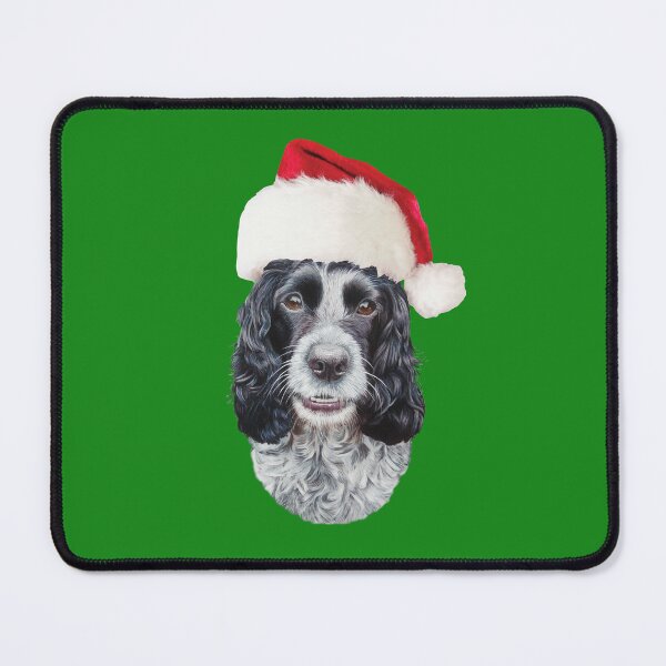 Item preview, Christmas Blue Roan, Cocker Spaniel designed and sold by cathyscreations.