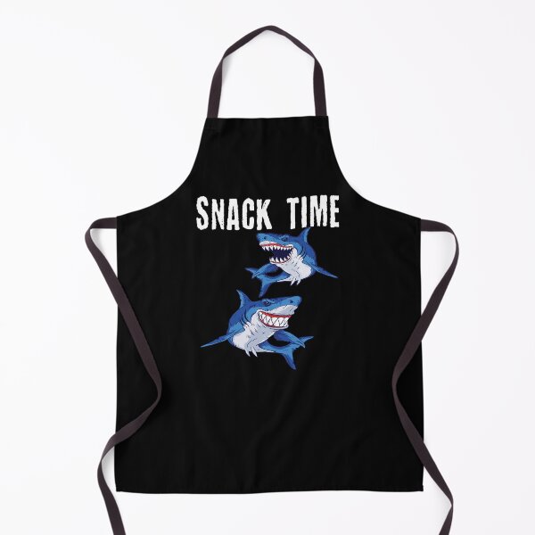 Item preview, Snack Time Two sharks waiting for food Shark design designed and sold by ReneMM.