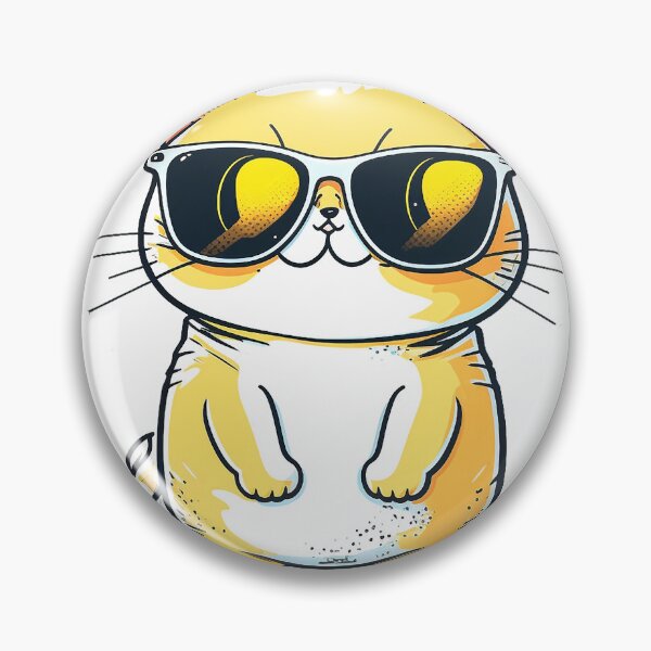 Artikelvorschau, Süße Ingwerkatze mit Sonnenbrille genial entworfen und verkauft von ramith-concept.