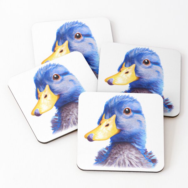 Item preview, Blue Headed Duck, Gorgeous, Cute and Happy Duck, Quack, Quack      designed and sold by 1FunLife.
