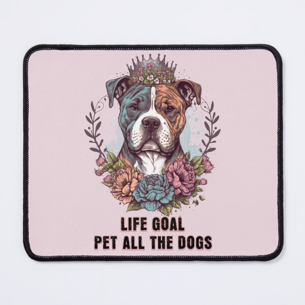 Item preview, Life Goal Pet All The Dogs Quotes Gift designed and sold by InkyGenies.