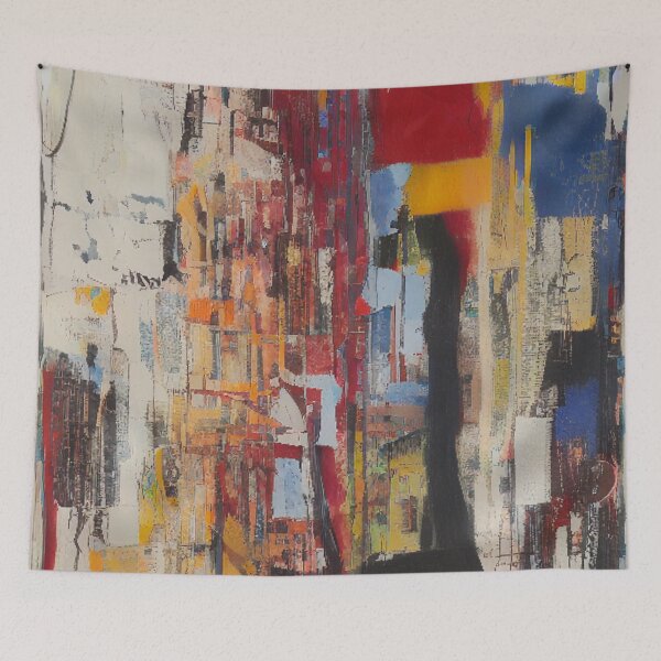 Item preview, Forever Captivated: An Abstract Expressionist Painting designed and sold by ArtazaBazaar.