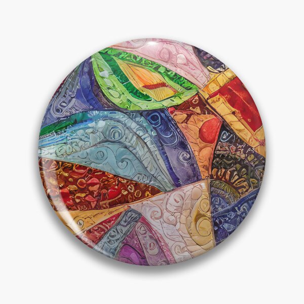 Item preview, Beautiful Muted Colors Simulated Quilt Pattern designed and sold by Sweet  Zoe Shop.