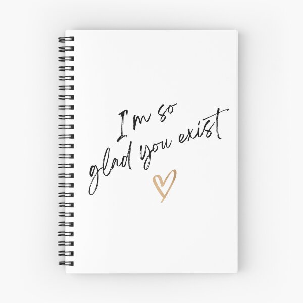 Item preview, "I'm Glad You Exist" The Simple Design That Expresses Love and Gratitude designed and sold by Marazil     ‎.